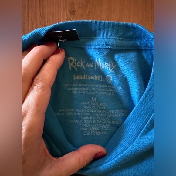 NWT Rick And Morty Infinity Snake T-Shirt size Medium Hot Topic 🆕 - Picture 6 of 7